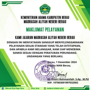 MAKLUMAT LAYANAN MAN BERAU